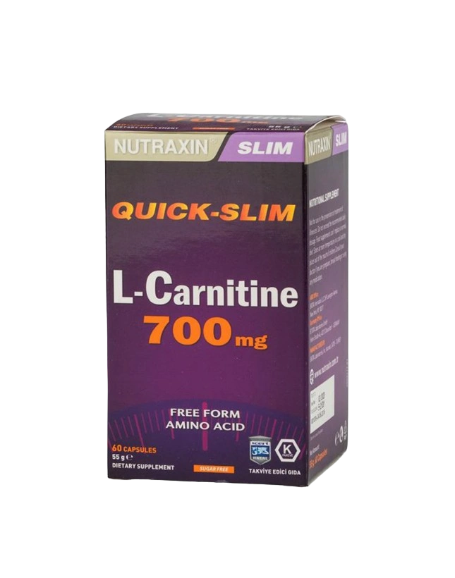 Nutraxin L-Carnitine 700mg 60 таблеток