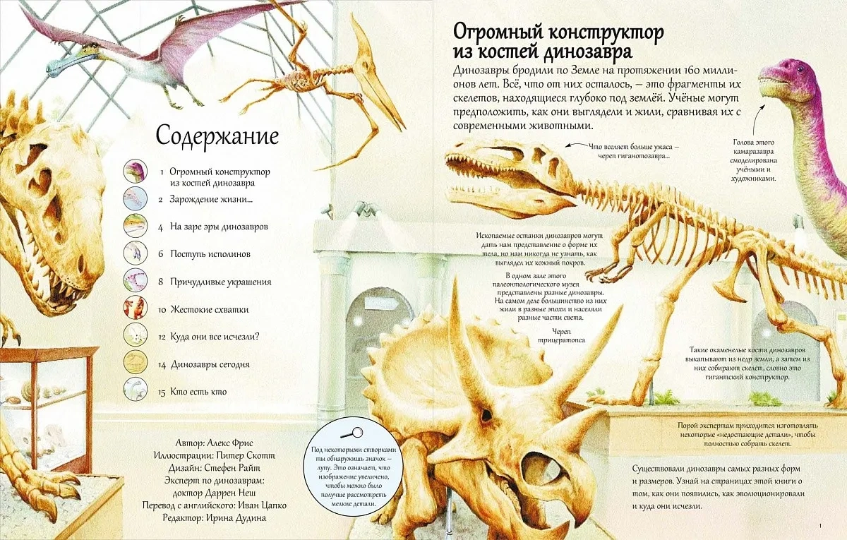 Открой тайны динозавров