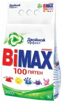 Фотография товара Порошок стиральный BIMAX "100 пятен" автомат 3кг