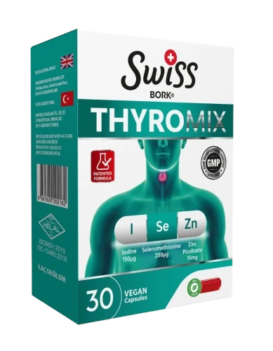 SWISS BORK | Thyromix 30 капсул