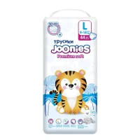 Подгузники-трусики Joonies premium soft размер L (9-14кг) 44шт