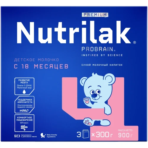 Смесь Nutrilak премиум 4 900гр