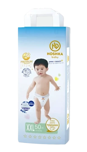 Hoshka baby подгузники-трусики XXL (15+кг) 50штук в упаковке