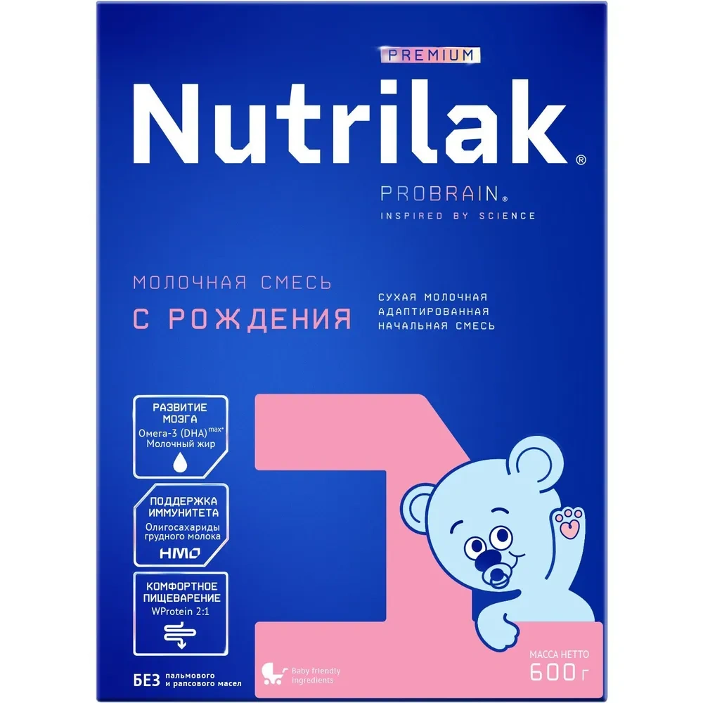 Смесь Nutrilak премиум 1 900гр