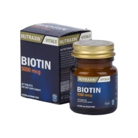 Nutraxin BIOTIN/Биотин 5000мкг, витамин B7