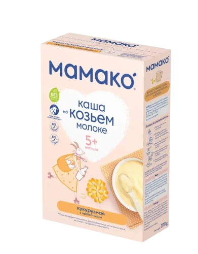 Каша МАМАКО Кукурузная на козьем молоке