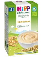 Каша Hipp пшеничная, безмолочная, с 5 месяцев, 200г