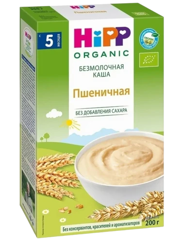 Каша Hipp пшеничная, безмолочная, с 5 месяцев, 200г