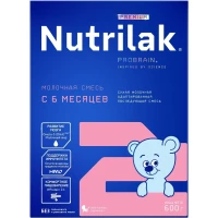 Смесь Nutrilak премиум 2 900гр