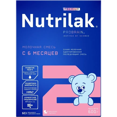 Смесь Nutrilak премиум 2 900гр