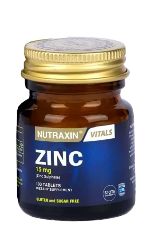 Nutraxin Zinc 15mg 100 таблеток