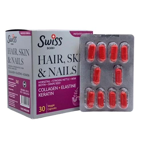 Swiss Bork Комплекс Hair, Skin, Nails 30 caps