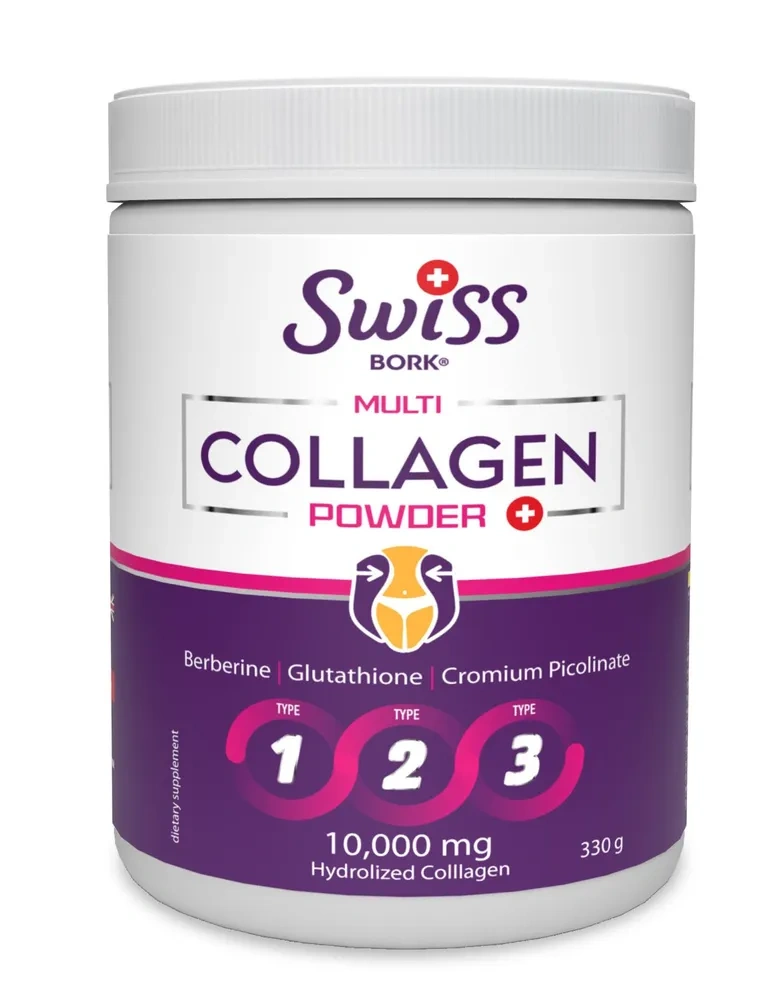 Коллаген Multi Collagen Powder 10000 мг 330 гр Swiss Bork