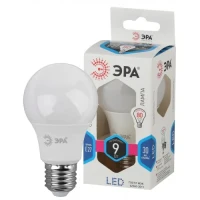 Фотография товара Лампа светодиодная ЭРА LED A60-9W-840-E27 220V