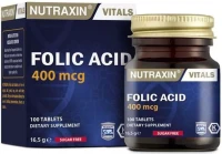 NUTRAXIN | FOLIC ACID 400 мкг 100 таблеток