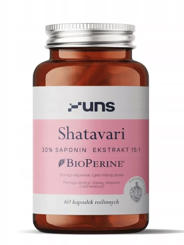 UNS Shatavari + BioPerine 60 капсул