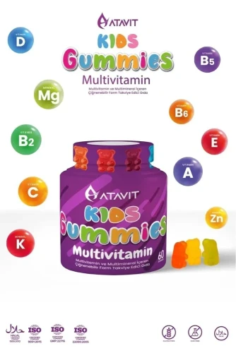 Atavit Kids Multivitamin Gummies 60шт