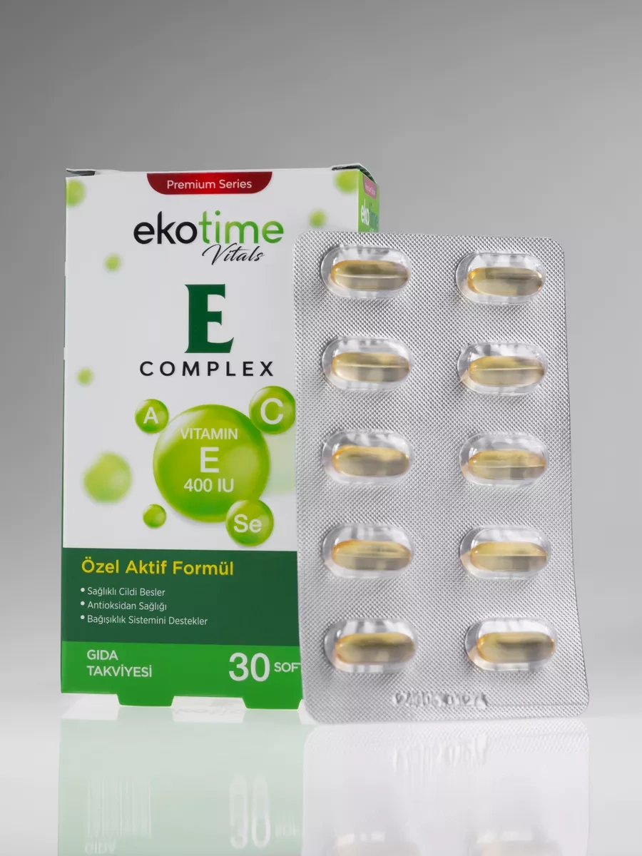 Ekotime Vitals E Complex, 30 капсул