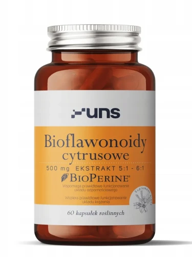 UNS Citrus Bioflavonoids 60% (300 mg) + BioPerine 60 капсул