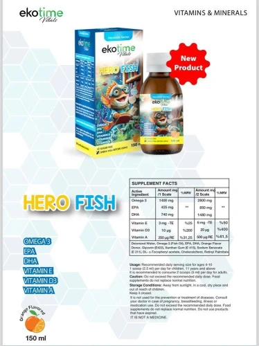 EkoTime Hero Fish 150мл