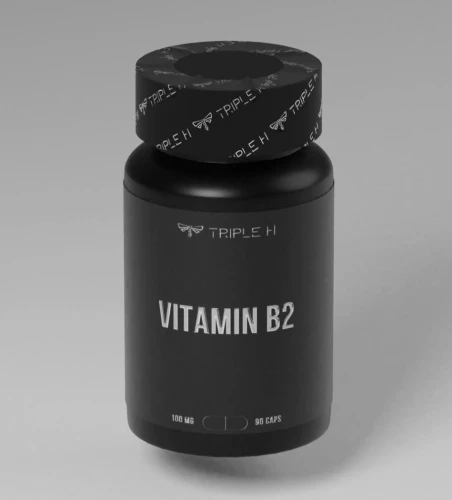 TRIPLE H Vitamin B2 100 мг, 90 капсул
