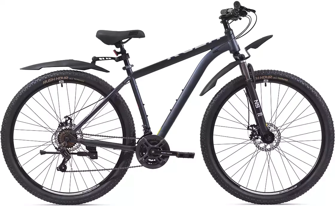 Велосипед 29" RUSH HOUR RX 905 DISC ST 19" черный