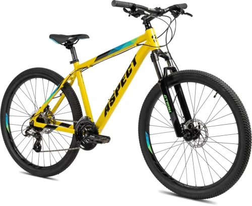 Велосипед Aspect NICKEL 27.5" 18" желтый-черный