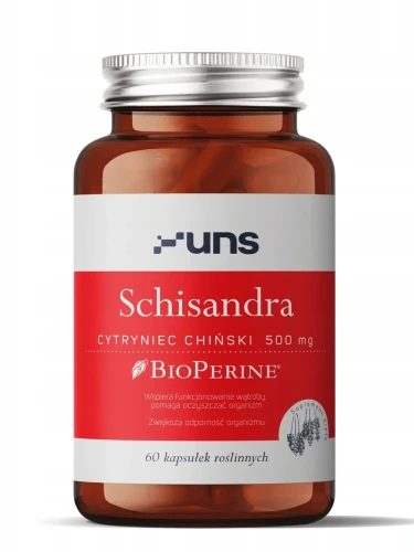 UNS Schisandra 5% (25 mg) + BioPerine 60 капсул