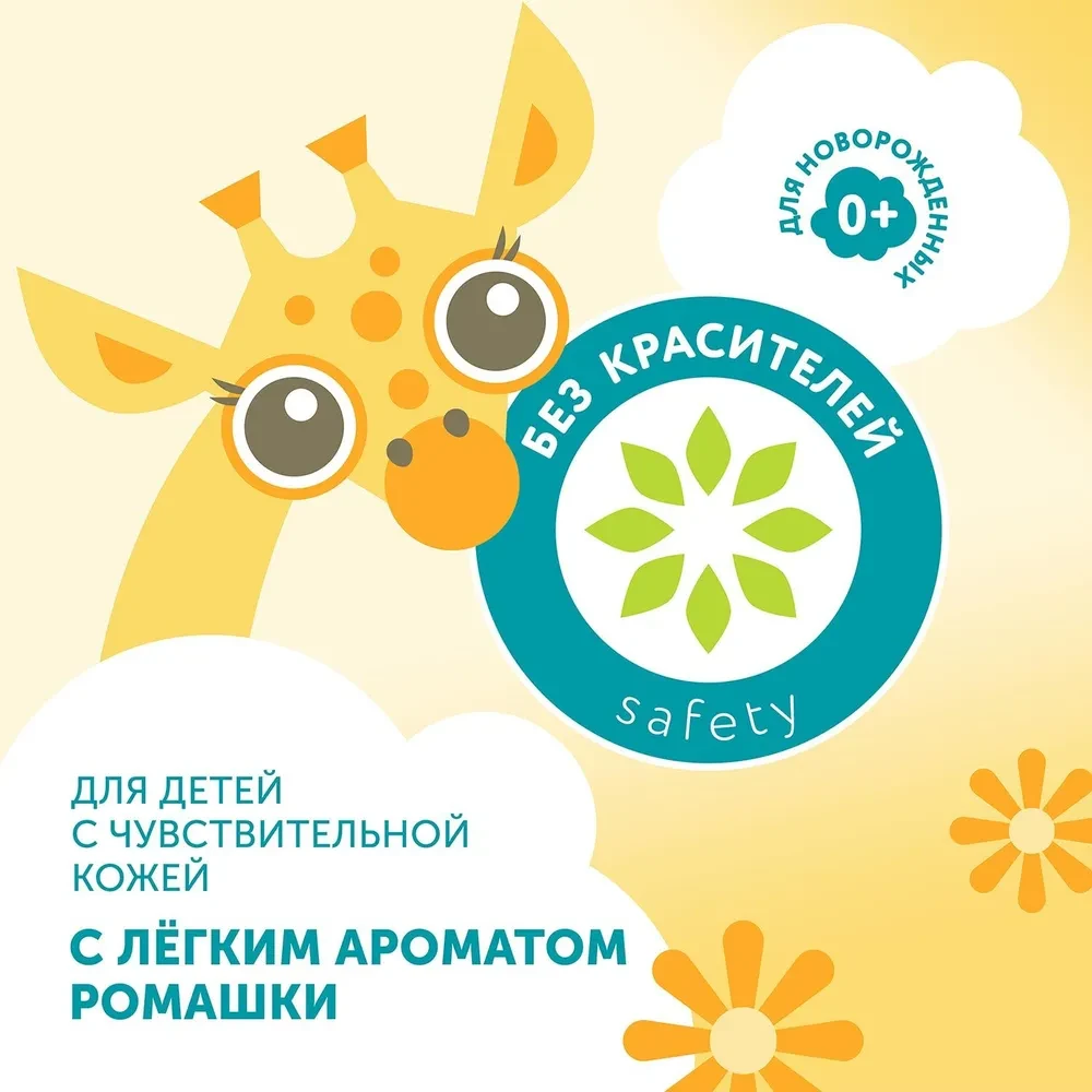 Бальзам-ополаскиватель Lovular Giraffe детский кондиционер 2л