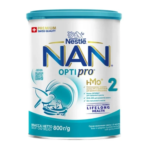 Смесь NAN 2 OPTIPRO 800гр