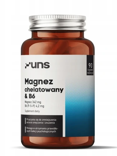 UNS Magnesium Glycinate + B6 P-5-P 90 капсул