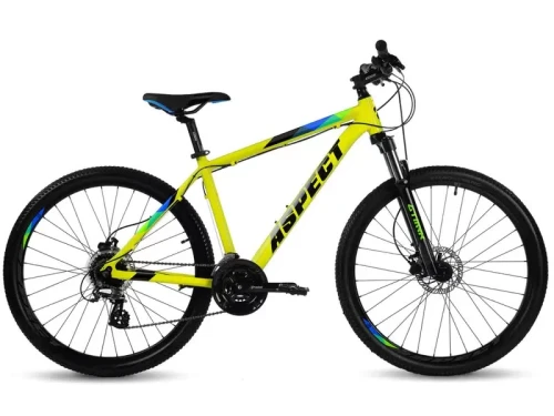 Велосипед Aspect NICKEL 27.5" 18" желтый-черный