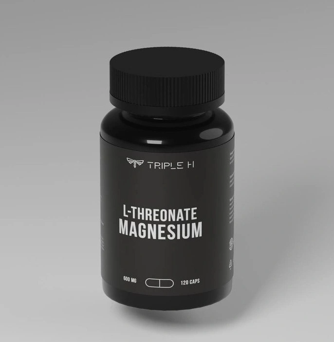 TRIPLE H L-Threonate Magnesium 600 мг, 120 капсул