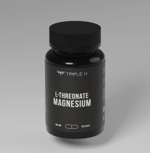 TRIPLE H L-Threonate Magnesium 600 мг, 120 капсул