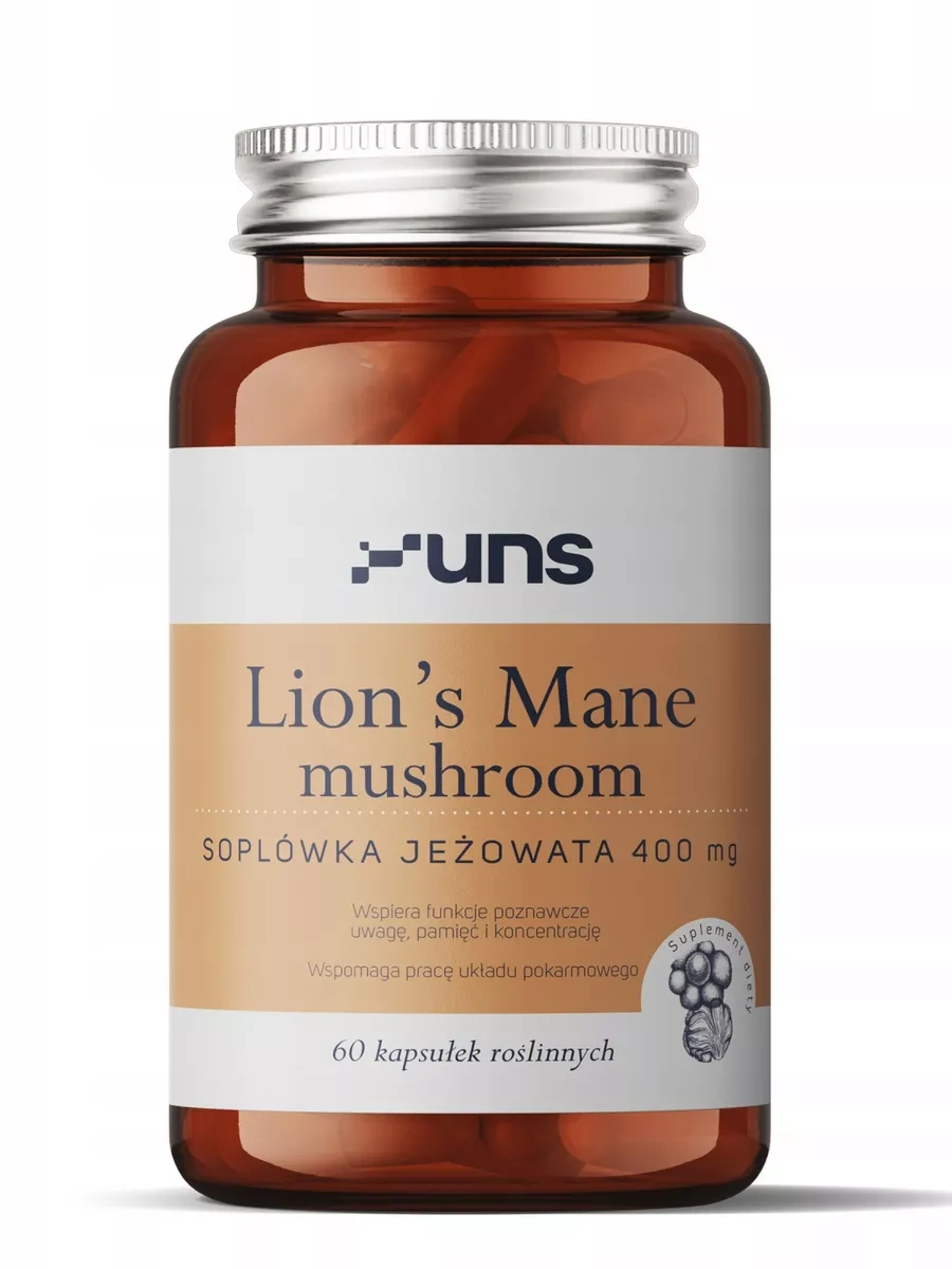 UNS Lion's Mane (Ежовик Гребенчатый) 30% 60 капсул