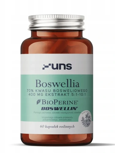 UNS Boswellia 70% (280 mg) + BioPerine 60 капсул